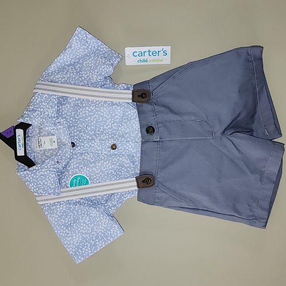 Carter's Child of Mine Baby Boy Outfit 3-Piece Set, 12 months - Picture 2 of 15